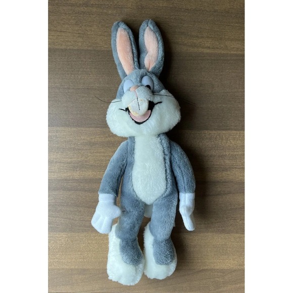 Warner Bros. Other - Bugs Bunny P1ush w/‎ strap to Attach to Stroller / Carseat Warner Brothers 14"
